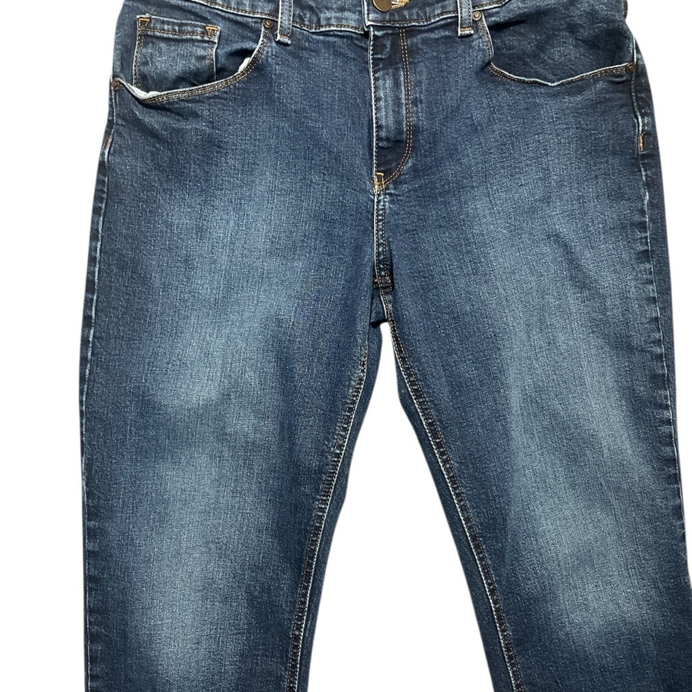 Mott and Bow Women’s Mid Rise Medium Wash Boyfriend Jeans - Picture 2 of 6